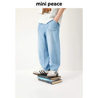 minipeace太平鸟童装男童牛仔裤夏季薄款儿童老爹裤全棉宝宝长裤