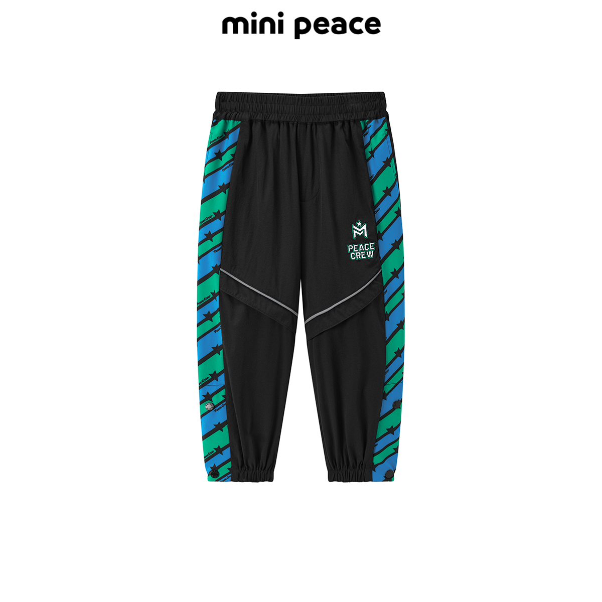 MiniPeace x Martina 大师系列太平鸟童装男童运动裤夏季薄