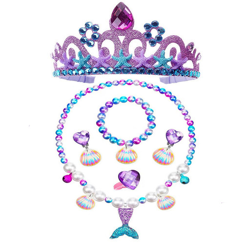 儿童项链手链皇冠卡通首饰