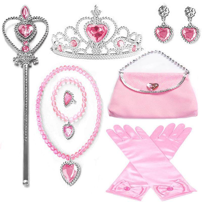 爆款宝宝手链冰雪奇缘艾莎皇冠包包女儿童魔法棒发饰套装项链发箍,童装/婴儿装/亲子装,项链,淘宝优惠券,粉丝福利购,淘宝优惠卷