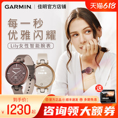 Умные часы garmin佳明lily女士智能手表血氧心率跑步运动健身跳操经期孕期
