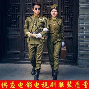 演出服装美式女款二战军统表演服