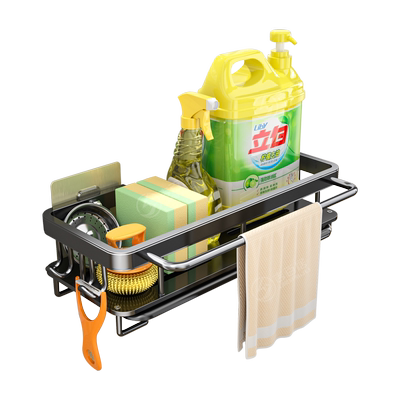 厨房抹布水槽置物架沥水架