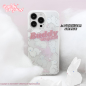 BUDDY原创兔子聚会适用iPhone17promax手机壳16苹果15Pro可爱14ins13 12华为mate60pro保护套17Air