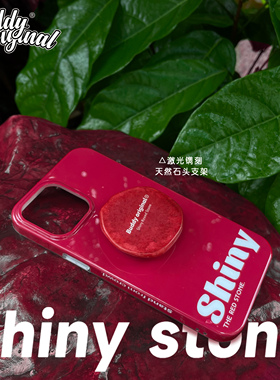 BUDDY原创红色适用iphone13promax新款x苹果11手机壳12时尚ins