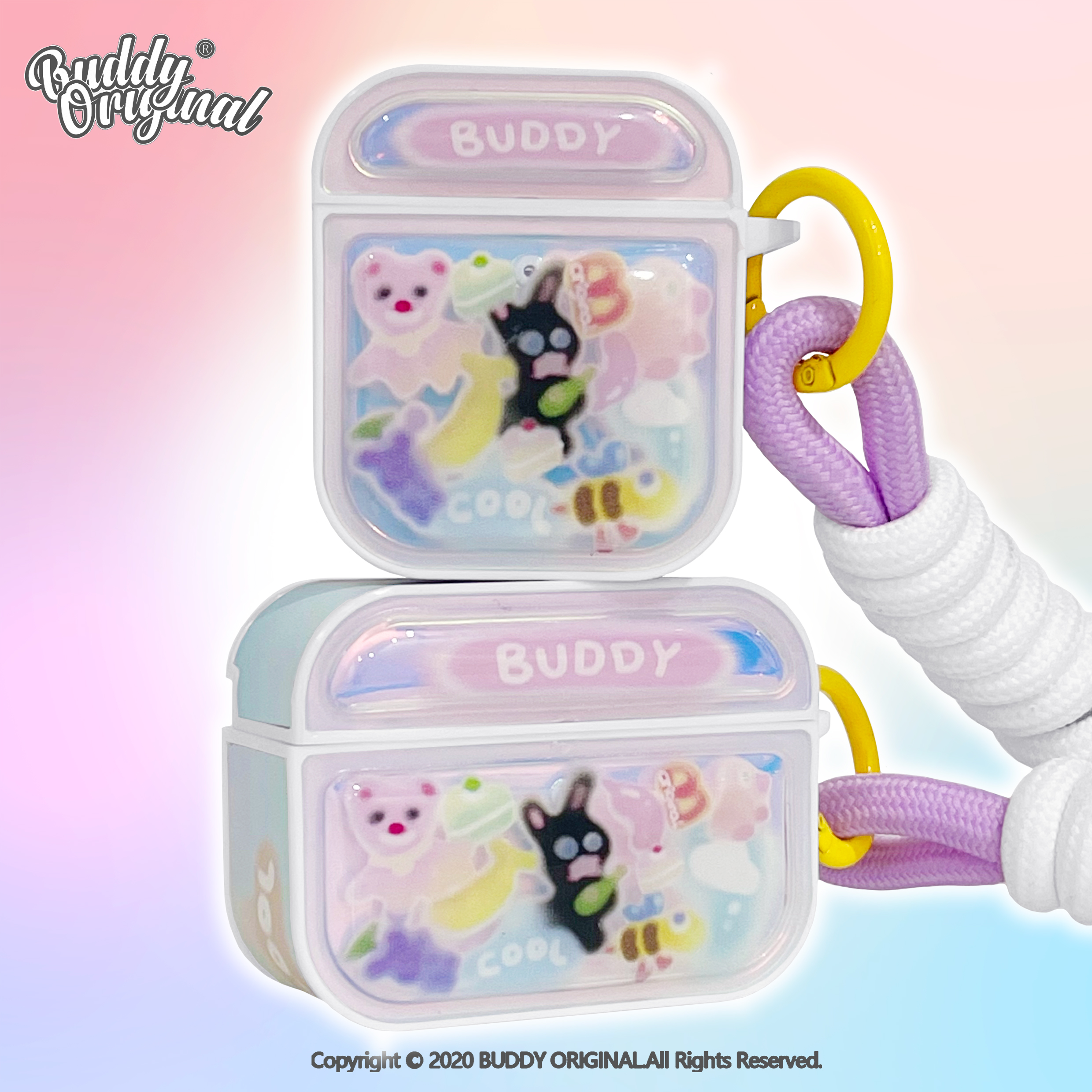 BUDDY原创变色airpods耳机保护套