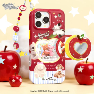 BUDDY原创苹果奶昔适用iphone17手机壳苹果17promax外壳新款 17pro 16pro可爱保护套软壳15高级16promax个性