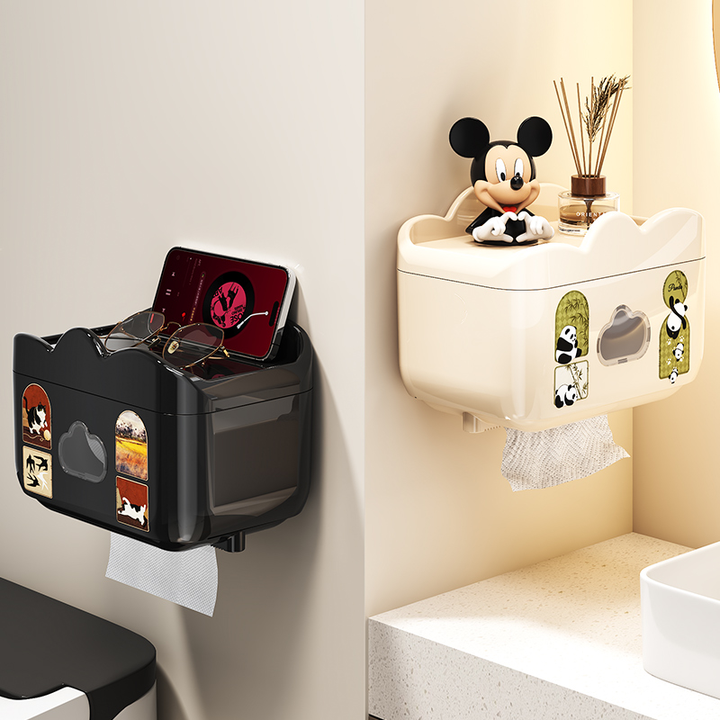 【掉落包赔】卫生间纸巾盒免打孔