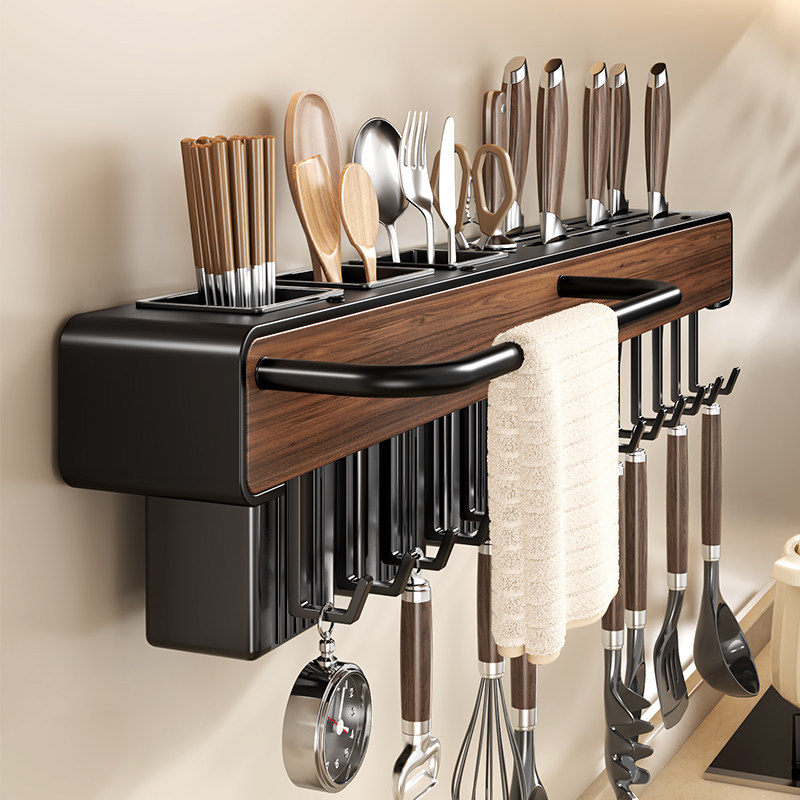 【掉落包赔】厨房刀架筷笼置物架