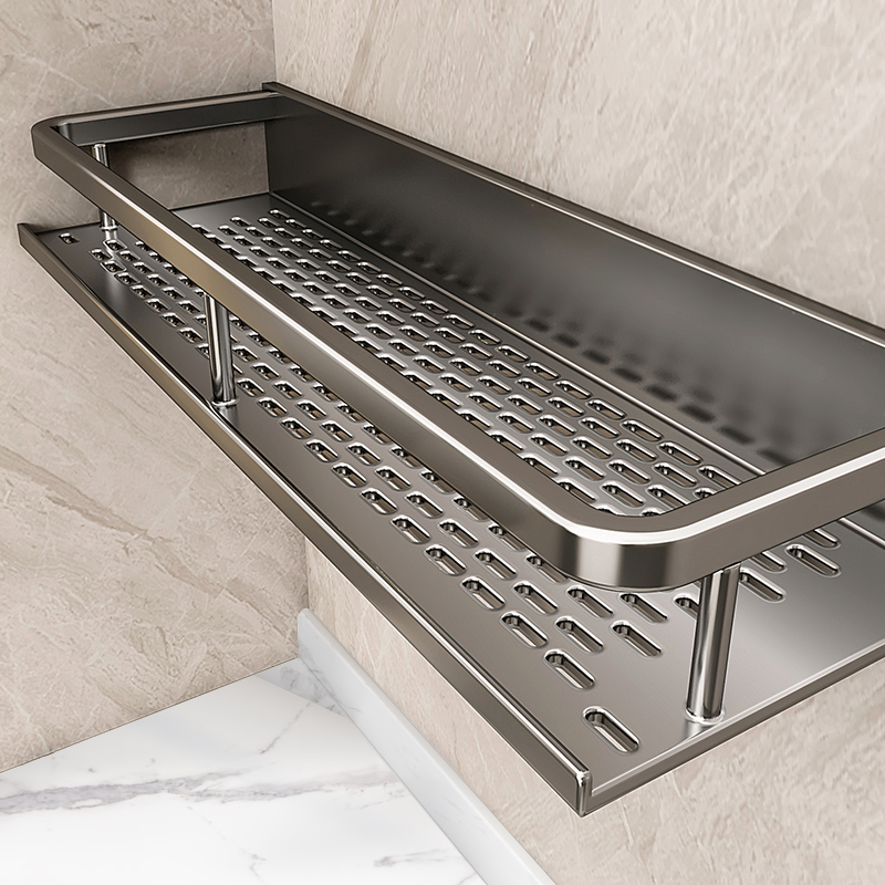 【掉落包赔】太空铝浴室置物架