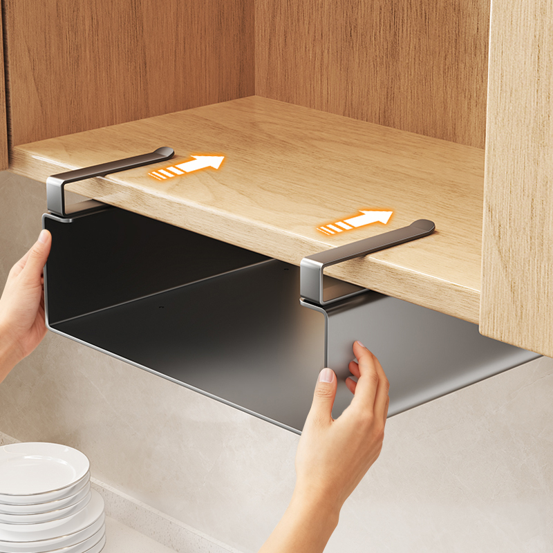 【即装即用】橱柜悬挂收纳置物架