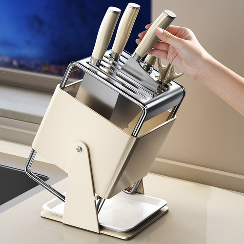 【防水防潮】不锈钢台面旋转刀架