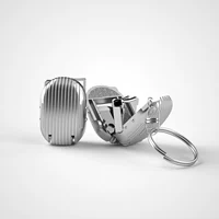 Серебряные маникюрные кусачки