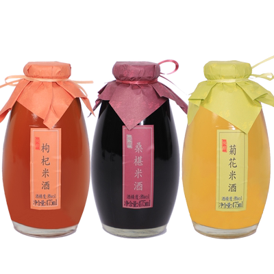 九婆婆纯粮原味红枣糯米酒