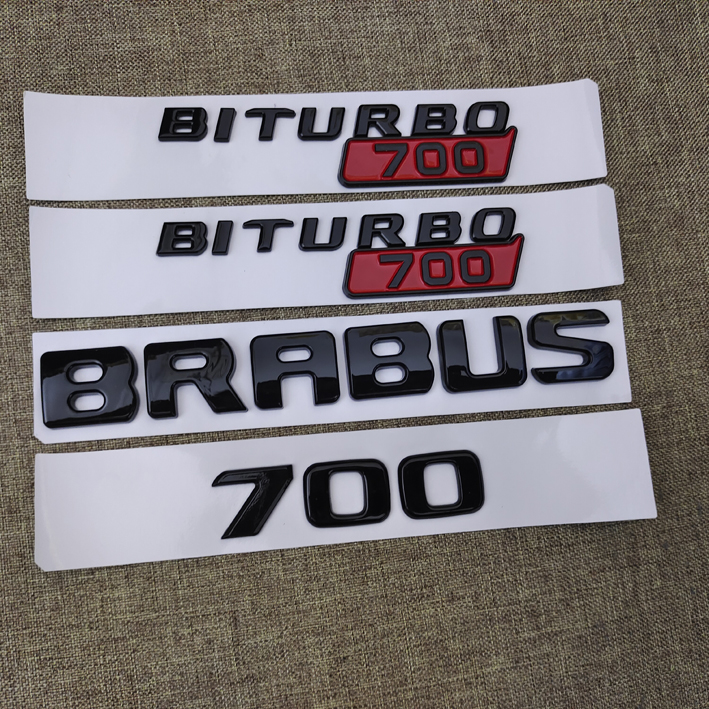 奔驰biturbo800叶子板侧标后尾标