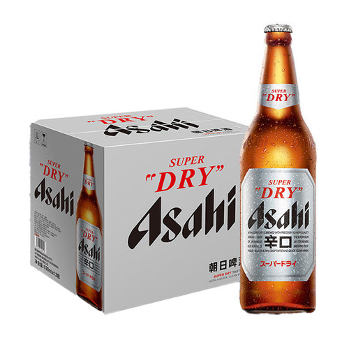 日本风味/ashi啤酒630ml*12瓶
