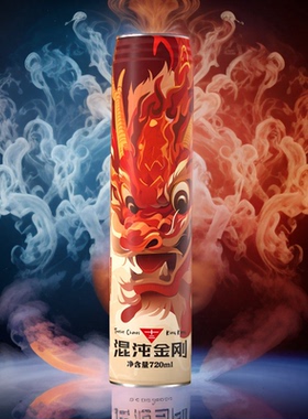 【精酿】混沌金刚精酿拉格720ml*12罐国潮龙年黄啤酒大听装整箱