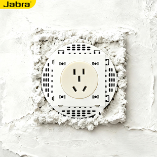 插座 饰齐平式 jabra轻奢肤感隐形插座肤感面板家用隐藏式 墙壁装