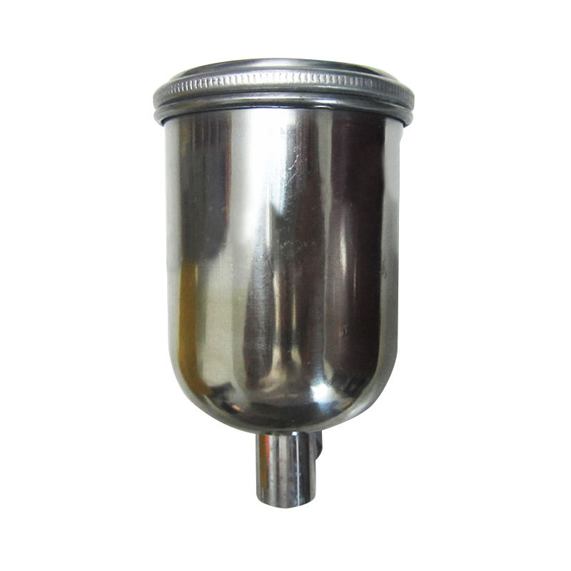 台湾FSL油漆喷枪250cc上壶 1/4接口耐酸碱容器 不锈钢喷枪壶