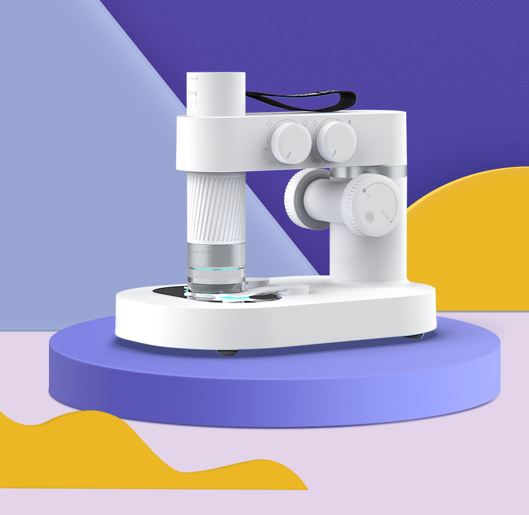 DDLWiFi儿童数码显微镜学生科研实验智能显微镜 现货代发