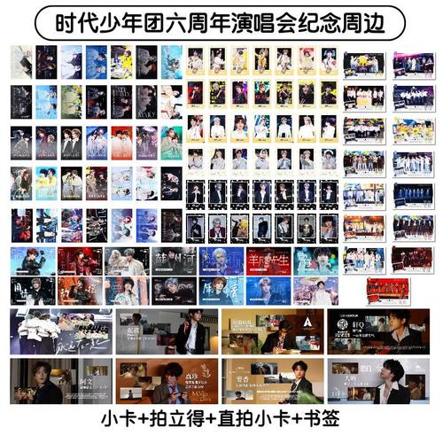 TNT时代少年团六周年演唱会双人团体舞台小卡拍立得饭制周边收藏
