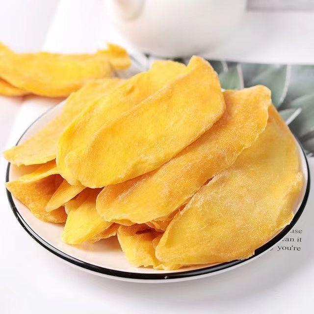 新货2026年芒果干大片厚切500g蜜饯果脯芒果干孕妇儿童休闲水果干