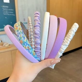 儿童发箍2022新款 女童发卡发捆头箍小女孩小学生防滑压发不勒头窟