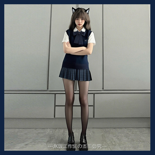 深夜幻境海苔jk制服裙套装纯欲