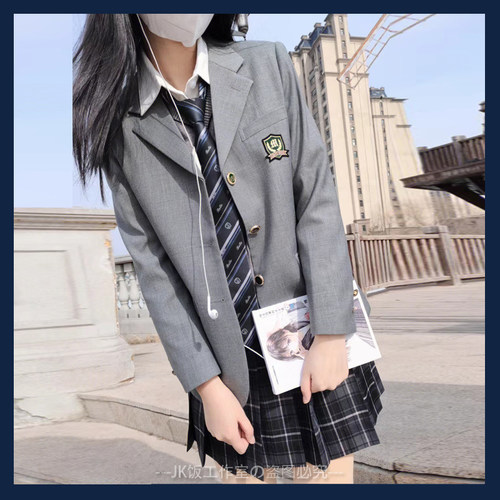 正版本佐中jk西服外套女学院风