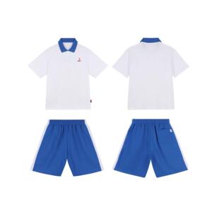 校服广州大学附属中学总部本部校服男女纯棉短袖短裤长袖学生专拍