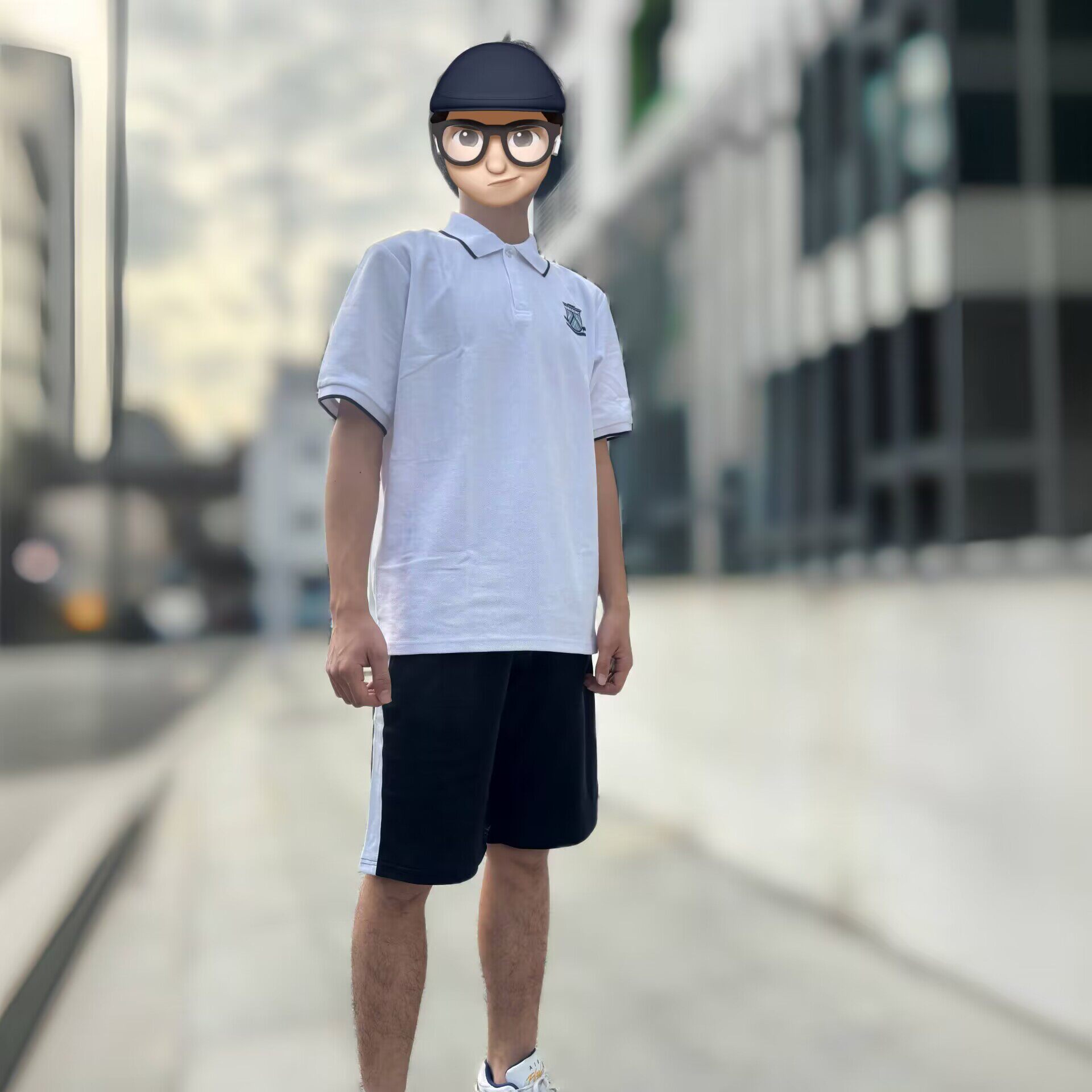 东莞市黄江镇原华附校服 新款海德实验高中夏季纯棉校服学生专拍