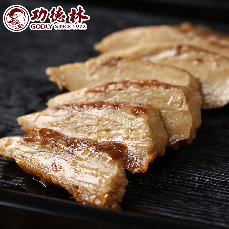 上海特产功德林素鸭素食食品纯素素肉豆干素鸡豆制品即食老字号-封面