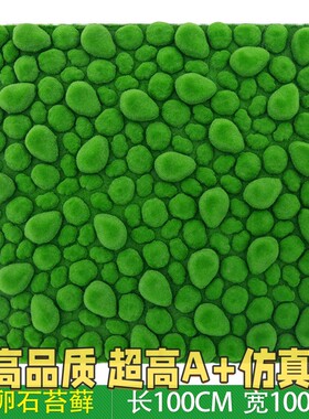 仿真绿植物墙青苔藓草皮仿真草坪绿色植物场景假苔藓橱窗AG61