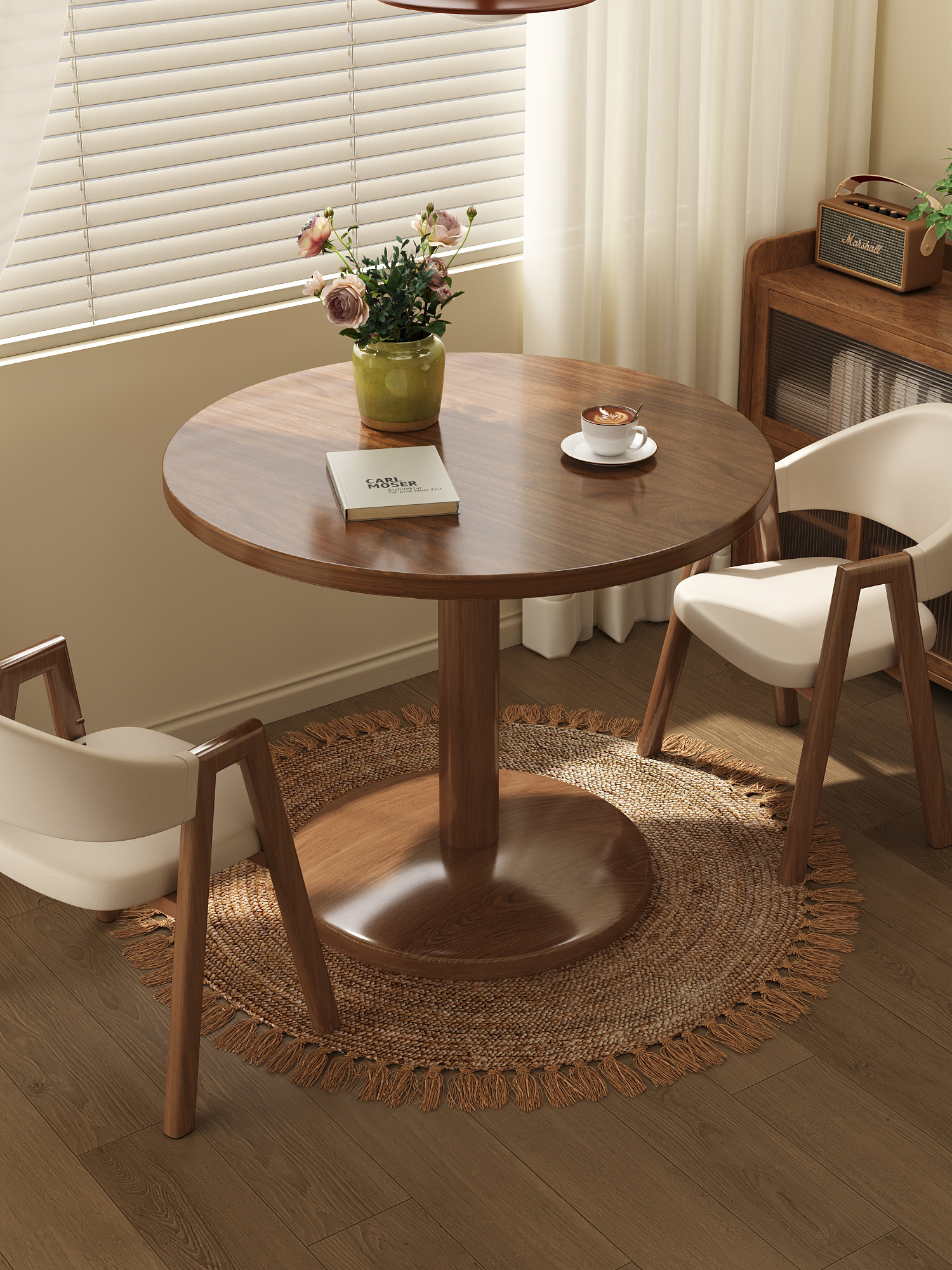 小圆桌、咖啡桌、胡桃木办公沙发、边桌、高档茶几、洽谈桌、休闲