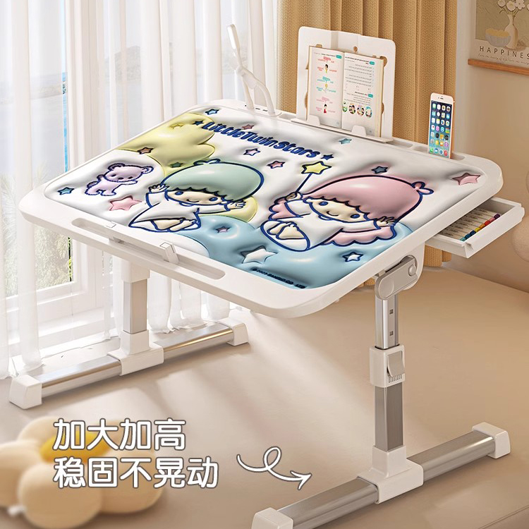 床上桌可升降床上学习桌可折叠宿舍上铺小桌子儿童卡通阅读小桌板