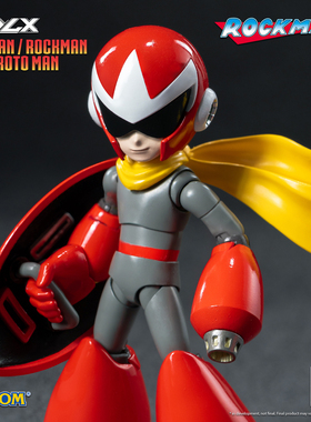 【预定定金】threezero MDLX系列 洛克人 布鲁斯 收藏级可动模型