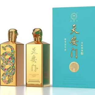 华都天安门蛇年生肖纪念酒 酱香型白酒 53度 500ml 6瓶 整箱装