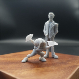 潮玩DIY手工 成龙历险记龙小组 小玉 姿势A 1:43模型手办场景白模