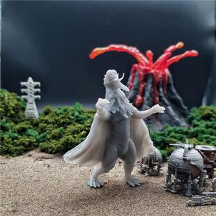 潮玩DIY手工 杰克奥特曼明鉴怪兽 泰罗切斯 1/43模手办场景