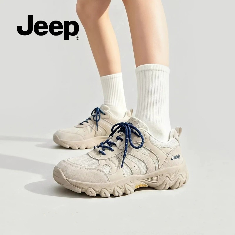 jeep运动鞋女夏薄款网面图片