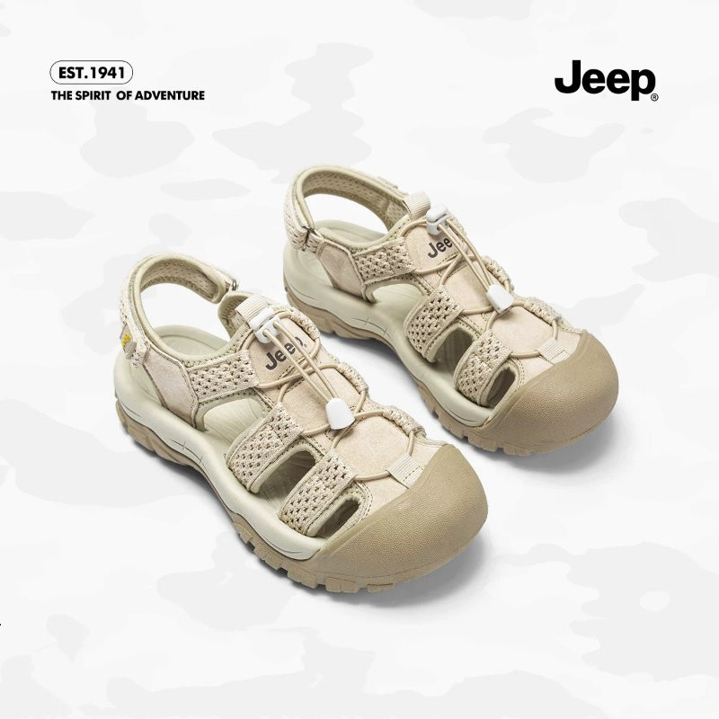 jeep户外休闲包头罗马凉