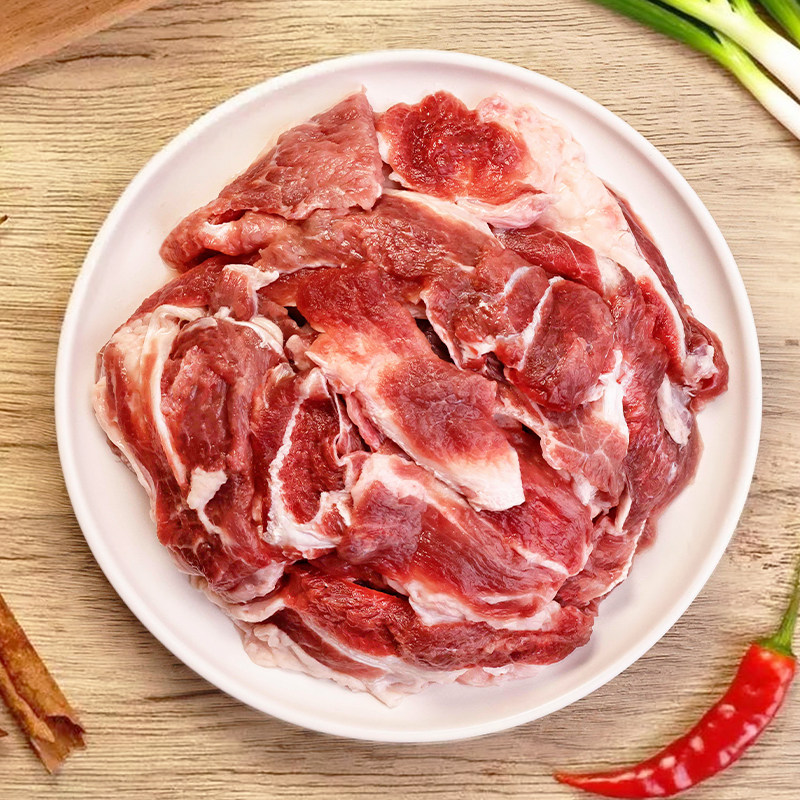 国产黄牛筋头巴脑4斤 牛肉牛筋炖煮红烧Q弹