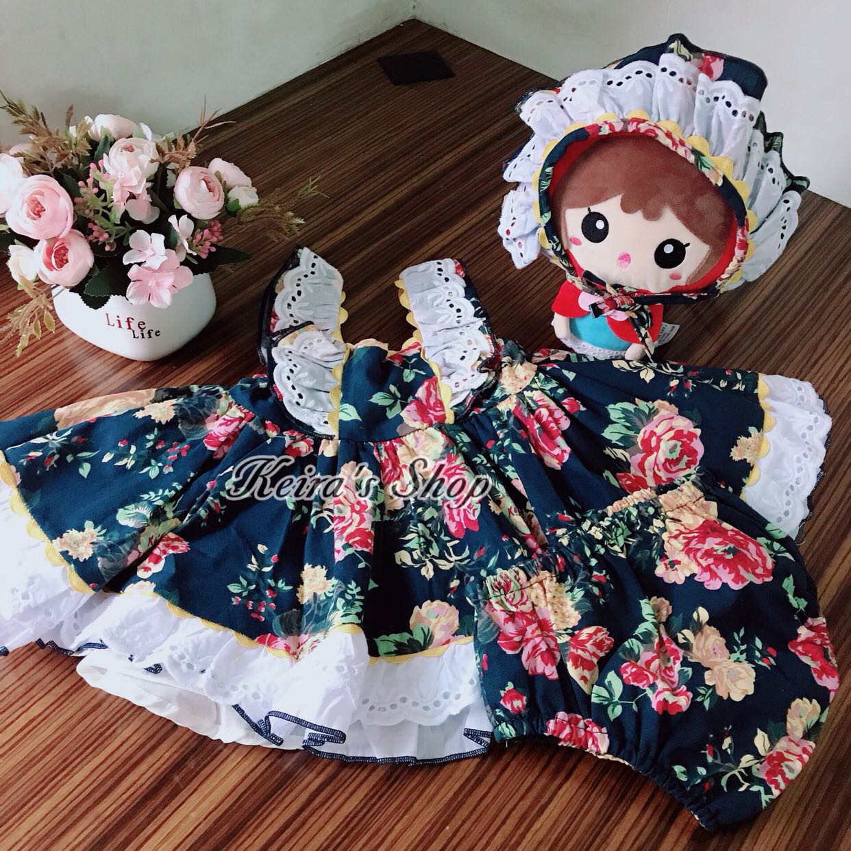 童装西班牙女宝洛丽塔风公主裙