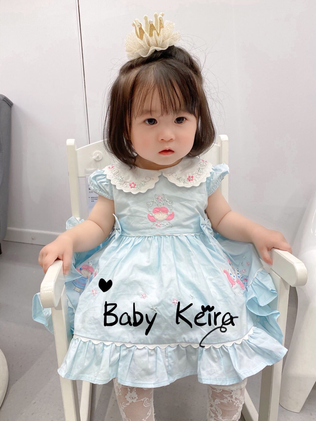 小女孩西班牙公主生日裙田鸡童装