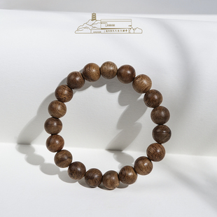 星洲系沉香圆珠手串无香精无注油天然1.0 中国沉香文化博物馆
