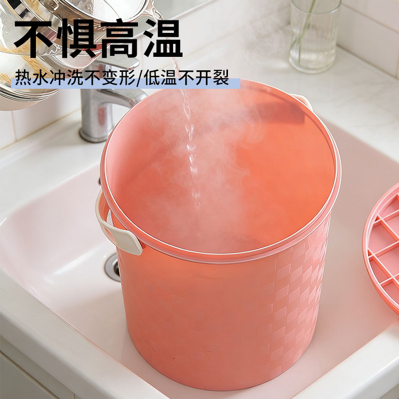 收纳桶带盖多用桶塑料桶