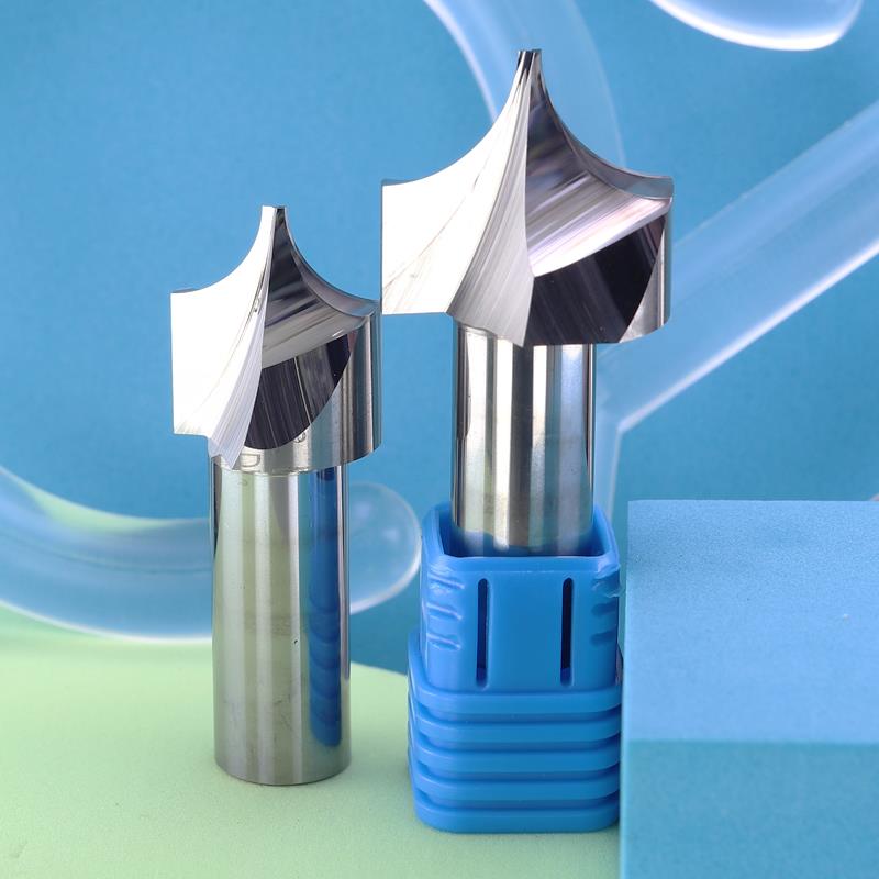 内R铣刀钨钢铣刀果冻字雕刻刀3R4R5R6R7倒角刀球面字铝用铣刀定制