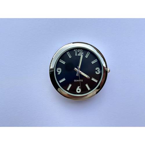 40mm车载时钟西铁城高档石英电子机芯夜光指针汽车钟表出风口钟表