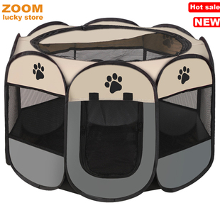 Dog Cat Playpen,Puppy Pet Playpen Indoor Dogs Tent cat cage