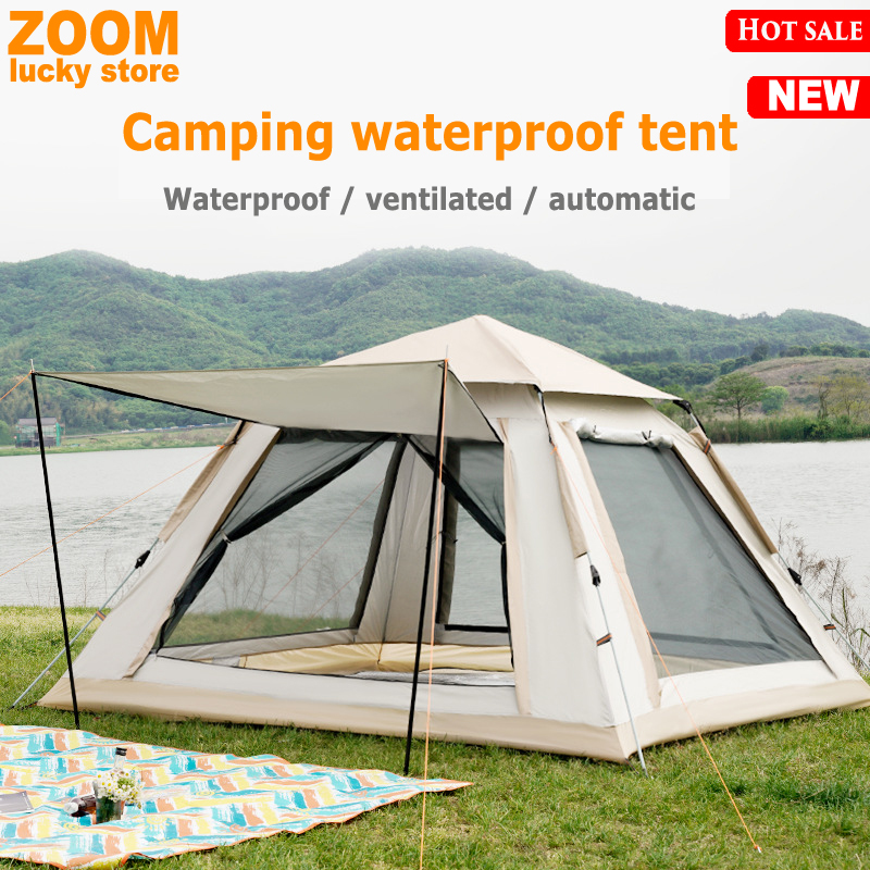 Outdoors pop-up Camping tent waterproof automatic open
